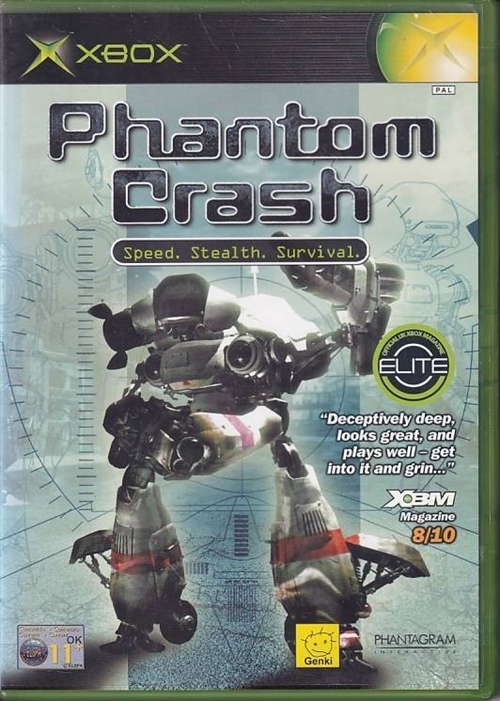 Phantom Crash  - XBOX (B Grade) (Genbrug)